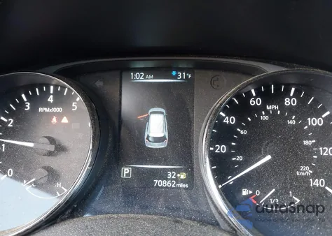 2017 Nissan Rogue Sv из США, поврежденный, VIN KNMAT2MV7HP604595